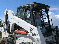 Neil on Bobcat